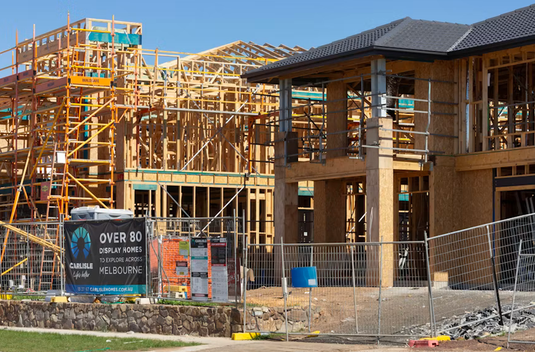 constructed houses